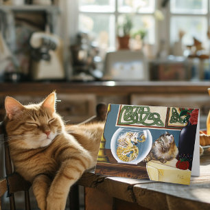 Carte Imaginaire Cheval de Mer de Chat