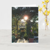 Carte Imaginaire de cour (Fleur jaune)