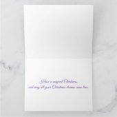 Carte Imaginaire de Noël Dragon (Intérieur)