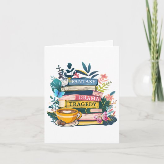 Carte Imaginaire Drama Tragédie Livres Subtil (Devant)