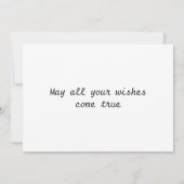 Carte Imaginaire Editable Fox Anniversaire (Dos)