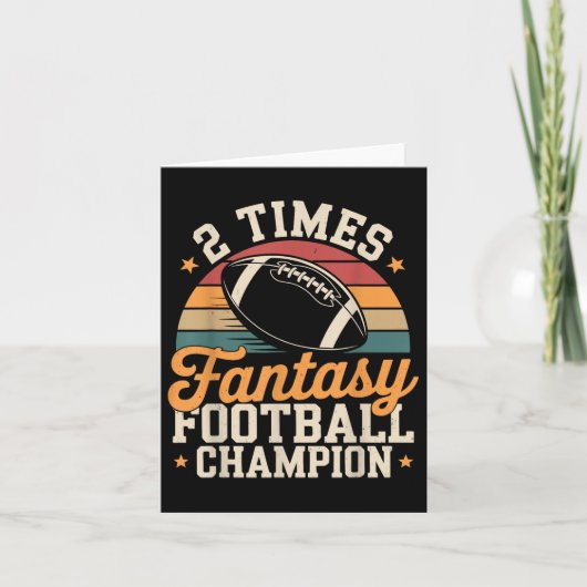 Carte Imaginaire Football Funny 2 Champion du Temps (Devant)