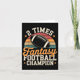 Carte Imaginaire Football Funny 2 Champion du Temps