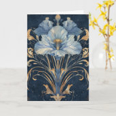 Carte Imaginaire Iris Type Fleur Bonjour Salutation (Fleur jaune)