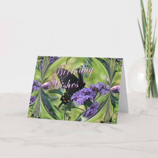 Carte Imaginaire papillon (Devant)