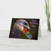 Carte Imaginaire Regal Swan Art Anniversaire (Devant)