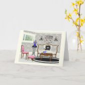 Carte Imaginaire Salon Scène (Fleur jaune)