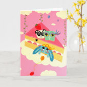 Carte Imagination délicieuse (Fleur jaune)