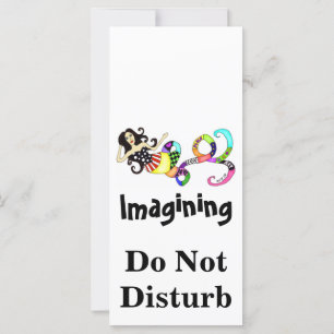 Carte Imaginez Ne Pas Déranger La Muse De Sirène