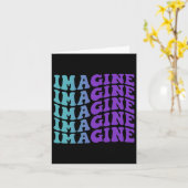 Carte Imaginez une sensibilisation à la prévention du su (Fleur jaune)