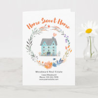 Immobilier Félicitations Nouvelle Maison Sweet Hom