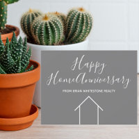 Immobilier Happy Home Anniversaire Personnalisé Gr