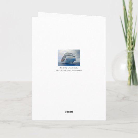 Carte Imposer Bow Custom Bon Voyage (Dos)