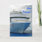 Carte Imposer Bow Custom Bon Voyage (Devant)