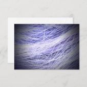 Carte Impression à brins violets (Devant / Derrière)