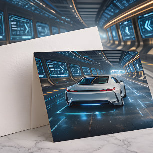 Carte Impression automobile haute technologie   Voiture 
