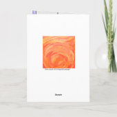 Carte Impression blanc rose rose clair (Dos)
