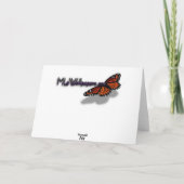 Carte Impression botanique verte Ivy (Dos)