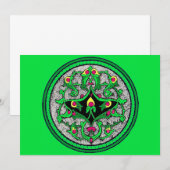 Carte Impression de cartouche celtique (Devant / Derrière)