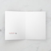 Carte Impression de plumes de paon colorées (Intérieur)