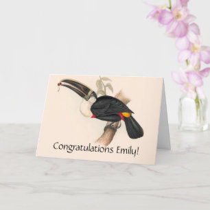 Carte Impression du Toucan de Cuvier : Oiseau Tropical V