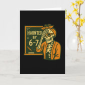Carte Impression Halloween effrayante 67 Six Sept Mème 1 (Fleur jaune)