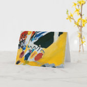 Carte Impression III (Concert) de Wassily Kandinsky (Fleur jaune)