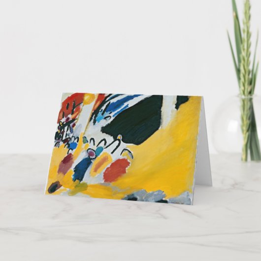 Carte Impression III (Concert) de Wassily Kandinsky (Devant)