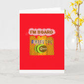 Carte Impression Quirky Bee Art (Fleur jaune)