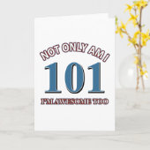 Carte Impressionnant drôle à 101 conceptions (Fleur jaune)