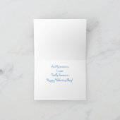 Carte impressionnante de Valentine de libellule (Intérieur)