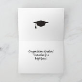 Carte Impressionnantes félicitations aux diplômés ! Dipl (Intérieur)