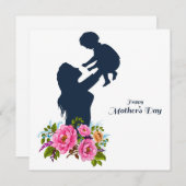 carte imprimable de fête des mères (Devant / Derrière)