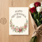 Carte imprimable de Joyeux jour de la Réforme