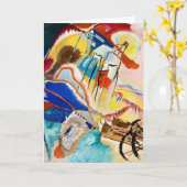 Carte Improvisation 30 (Canons) par Wassily Kandinsky (Fleur jaune)