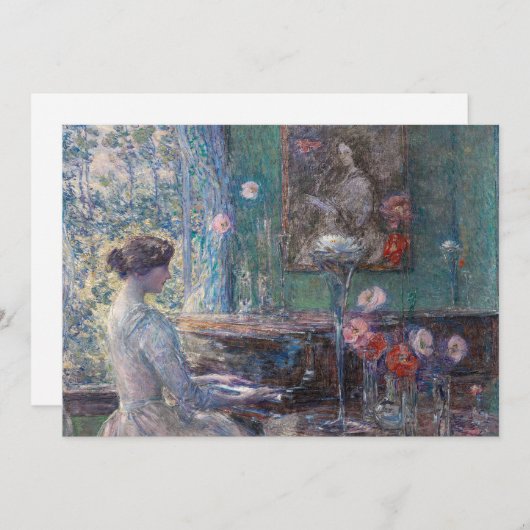 Carte Improvisation | Childe Hassam (Devant / Derrière)