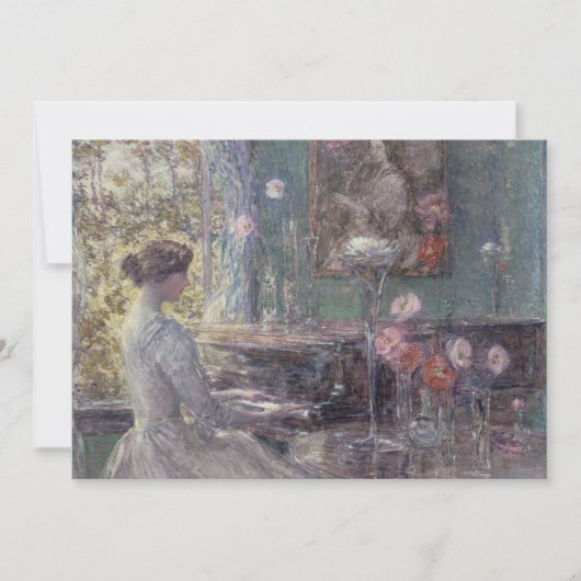 Carte Improvisation de Frederick Childe Hassam (Devant)