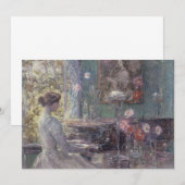 Carte Improvisation par Frederick Childe Hassam (Devant / Derrière)