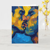 Carte Impulsion Passion Embrasse (Fleur jaune)