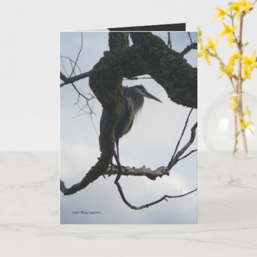 Carte In a Tree (Fleur jaune)