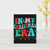 Carte In My Christmas Era Xmas Family Matching Merry Chr (Fleur jaune)