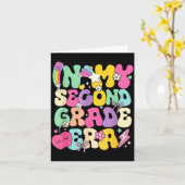 Carte In My Second Grade Era Teachers Women Back To Scho (Fleur jaune)