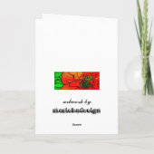 Carte "" IN STYLE " (Dos)