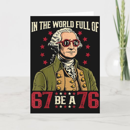 Carte In The World Full Of 67 To Be A 76 George Washingt (Devant)