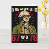 Carte In The World Full Of 67 To Be A 76 George Washingt (Fleur jaune)