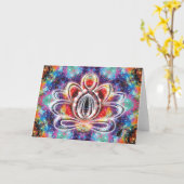 Carte Incandescence Zen Lotus (Fleur jaune)