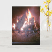 Carte Incendie (vierge à l'intérieur) (Fleur jaune)