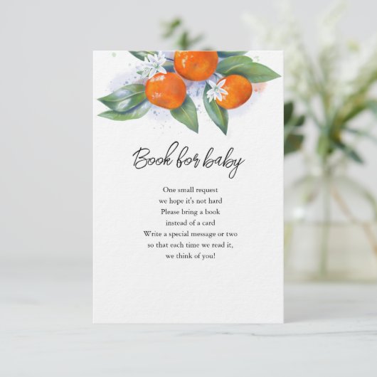 Carte incluse LIVRES POUR BÉBÉ shower de bébé (Debout devant)