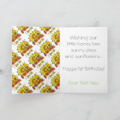 Carte Incroyable 1 an - 1er anniversaire (Intérieur)