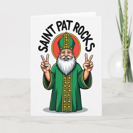 Carte Incroyable de Saint Pat (Devant)